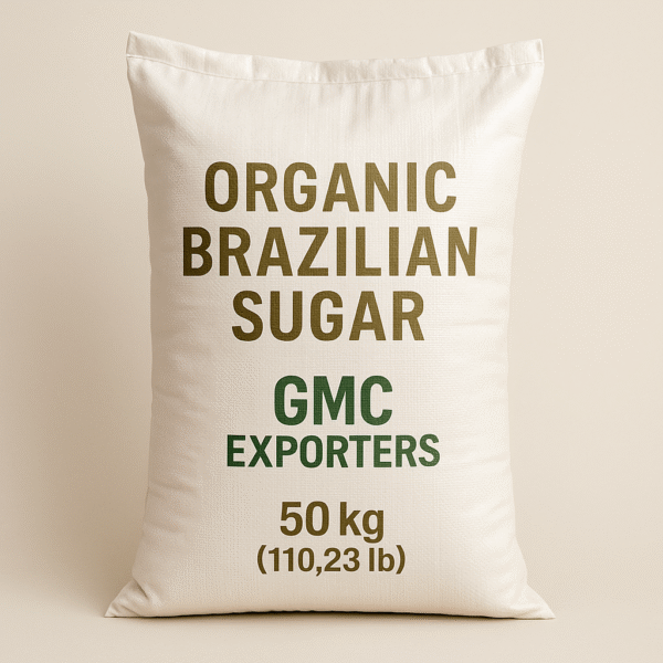 Organic Brazilian Sugar – 50kg Bags