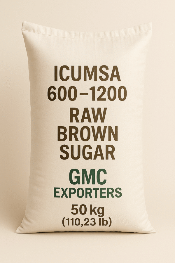 ICUMSA 600–1200 Raw Brown Sugar / VHP